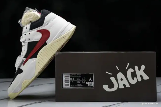 80% Off Sale Jordan TR x Jack FZ8117-101 Red Scott Jumpman Travis University 0609